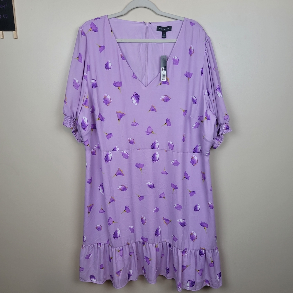 NWT The Limited Lavendar Petal Shower Dress